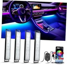 Car LED Lights Interior, Multcolor APP 3 Buttons Control Lights RGB USB Port