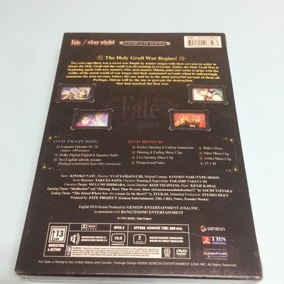 Fate/Stay Night - Box Set (DVD, 2008) for sale online | eBay