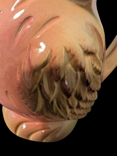 Ancien vase pichet oiseau art déco poterie californienne Stewart B McCulloch années 40 - Photo 12/13