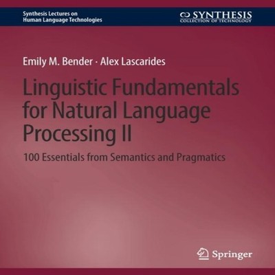 Linguistic Fundamentals for Natural Language Processing II 100 Es