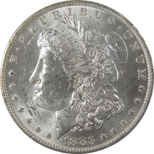 1883 O Morgan Silver Dollar Uncirculated Mint State Toned SKU:I24884