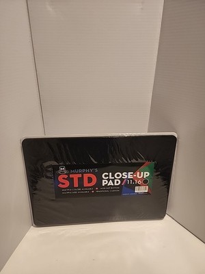 Economy Close-Up Pad 11X16 (Black) by Murphy's Magic Supplies - Trick
