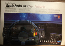 08 Advertising Proof 1984 Chevrolet Camaro Berlinetta Dash Grab hold of LARGE