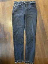 Gap Girls Black Jeans Size 14, Sky High Skinny Ankle