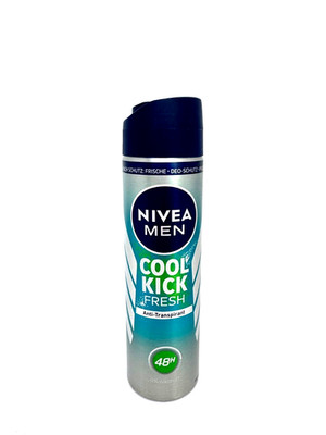 Nivea Men antiperspirant COOL KICK FRESH Spray 150ml- FREE SHIPPING