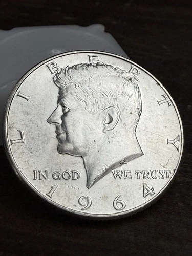 GEM BU Unc 1964 P Kennedy Half Dollar Gem 90% Silver 50c 0.36 Troy Ounce 999