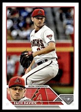 2023 Topps Zach Davies Arizona Diamondbacks #123