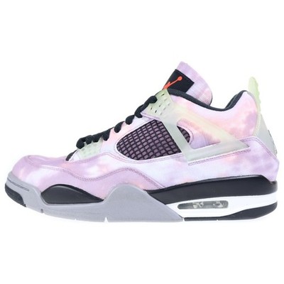 NIKE AIR JORDAN 4 RETRO SE AMETHYST WAVE MID CUT SNEAKERS PINK US10.5 Used bb4e6