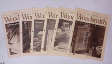 Woodsmith Magazine Notes From The Shop 6 issues 61-66 1989