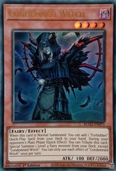 Condemned Witch BLGG-EN071 Ultra Rare 1st Edition YuGiOh