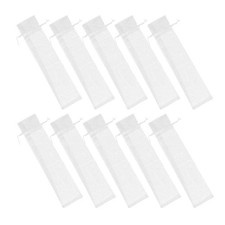 30 Pcs Handheld Fan Pouch Organza Favor Bags Drawstring Party Bulk