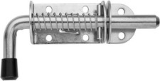 5 Inch Brushed Stainless Steel Spring Pin Latch Secure Door Hinge Barrel Bolt