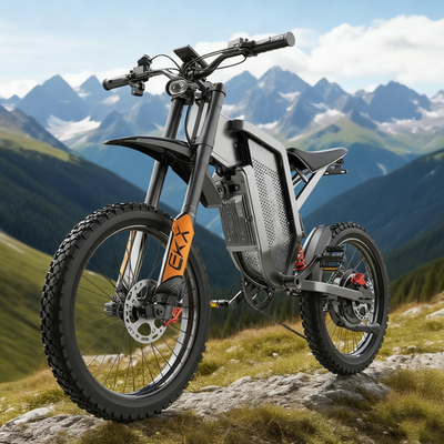 #ad #ad 60V 30AH E Mountain Bike 6000W Peak Electric Dirt Electric Bike NFC Unlock 45MPH $1989.99