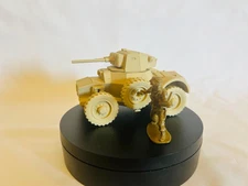 Daimler Mk1 WWII British Armored Car: 1/32 Army Men Scale