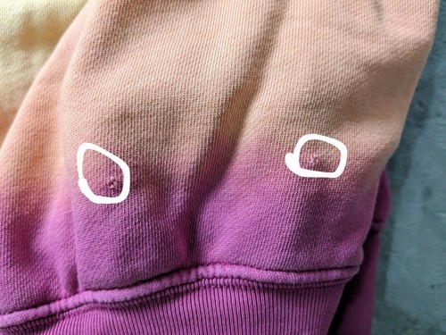 Polo Ralph Lauren Ombre Terry Sweatshirt Crewneck Kids Girls XL 16 Embroidered - Picture 2 of 13