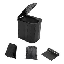 XL Portable Folding Camping Toilet with Lid - Travel Portable Potty for