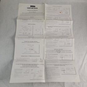 Sega Dreamcast Genesis Saturn Lot Console Game Instruction Manuals Ad Posters