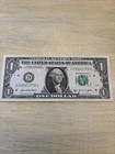 Birthday, Anniversary , Uncirculated Note 07/17/2002 One Dollar Fancy Serial # — photo 1
