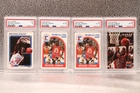 🔥 Michael Jordan 4-Card PSA Lot Chicago Bulls GOAT