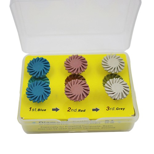 Self-glazed Polished Discs Kit Rubber Polishing Wheels Repair for Oral Materials - Picture 3 of 23