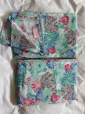 2 PB Kids Lilly Pulitzer organic Cotton UNICORNS in bloom FULL Flat Sheets Only