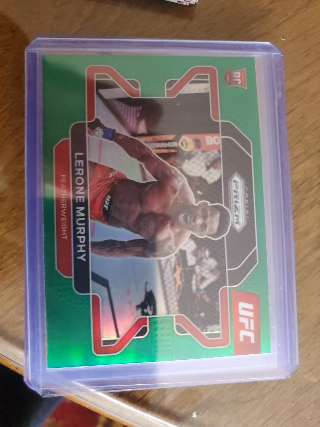 2022 Panini Prizm UFC - Lerone Murphy #6 Green Prizm (RC)