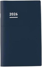 Kokuyo Jibun Techo Biz Planner 2026 Monthly A5 Slim Matte Navy F/S w/Tracking