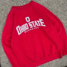 Vintage 90s/00s Ohio State Buckeyes Embroidered Crewneck