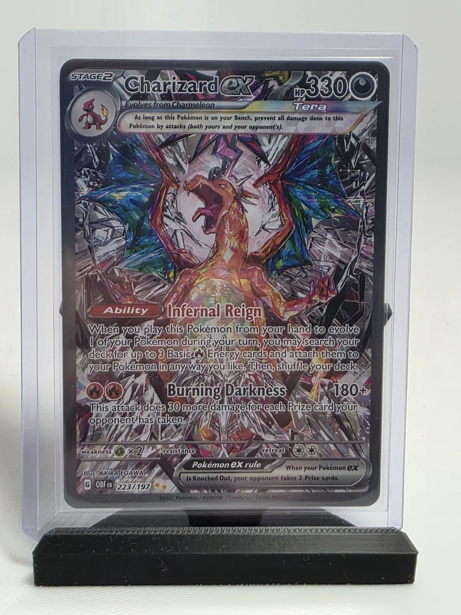 Preços baixos em Cartões TCG Charizard ex Pokémon | eBay