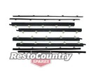 <!--F#f_0-->Holden Door Weather Belt FRONT + REAR Inner + Outer L + R Kit Torana LC LJ SEDAN<!--F/-->