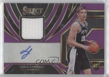 2019-20 Select Rookie Jersey Purple Prizm 68/99 Luka Samanic Šamanić Auto 9su