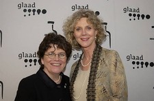 Joan Garry Blythe Danner at The 13th Annual GLAAD Media Awards Los- Old Photo