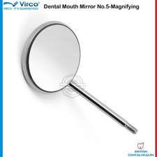 Parodontale Zahn Mundspiegelköpfe Nr.5 Vergrößerung + 1 gratis Griff Virco CE