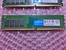 Crucial 16GB DDR4 2400MHz PC4-19200 Desktop UDIMM Memory RAM CT16G4DFD824A