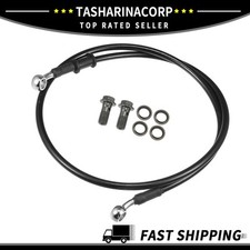 Universal Piece Of 1 Brake Hose Motorcycle Braided Hydraulic Brake Line 100cm