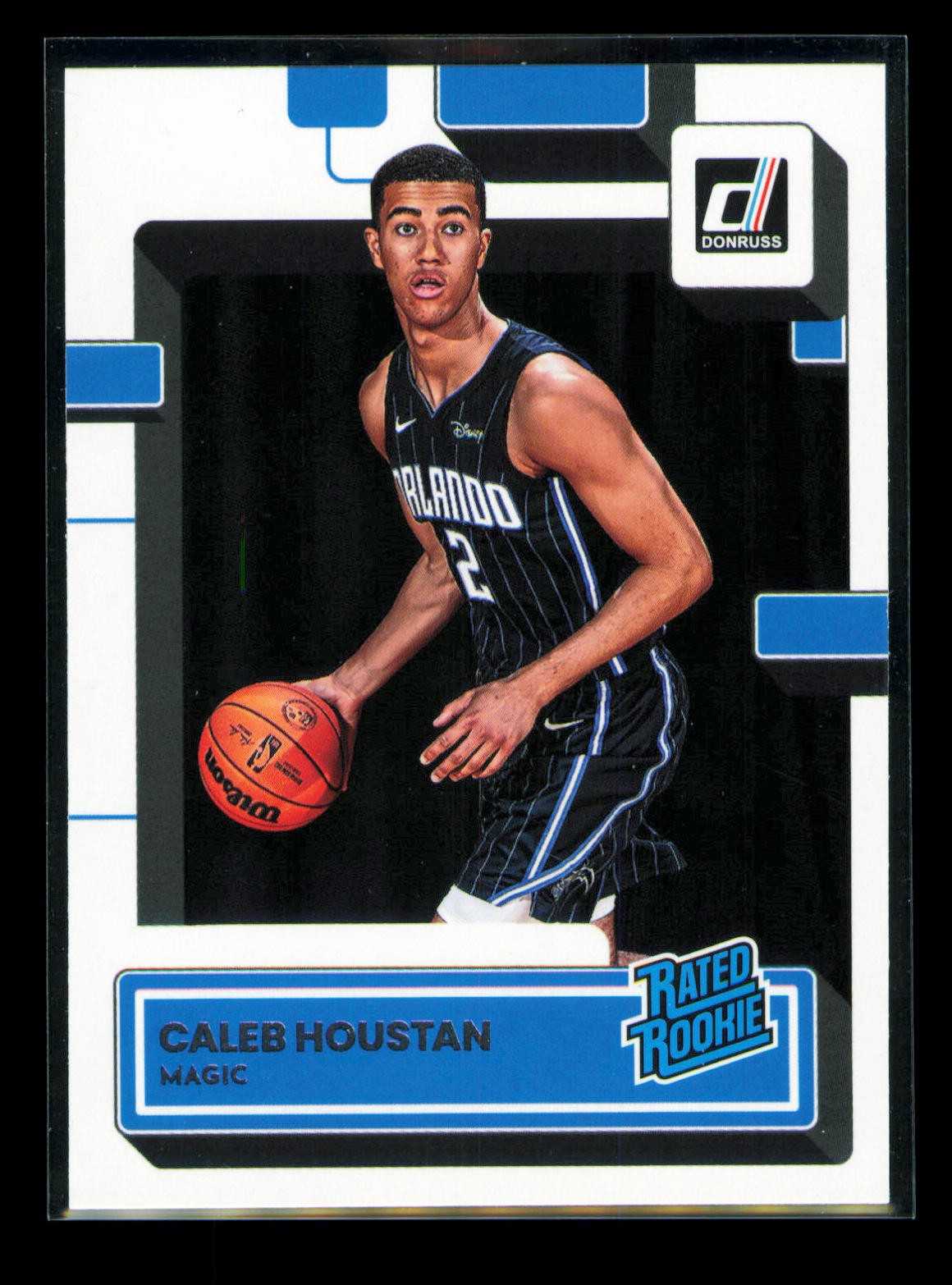 2022-23 Donruss #232 Caleb Houstan Silver Press Proof