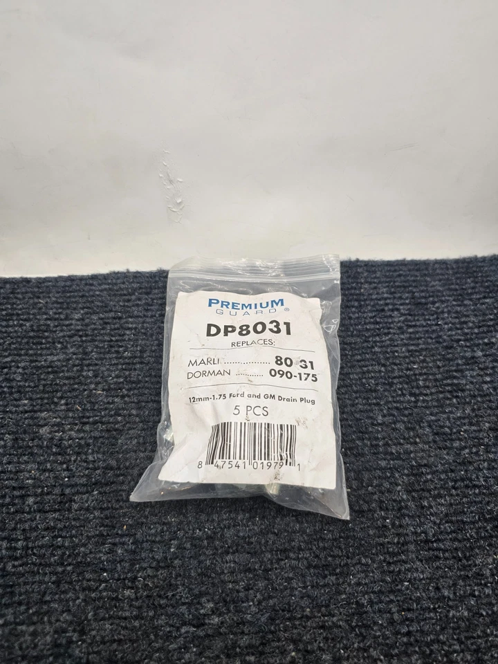 (10 PIEZAS) Tapón de drenaje de cárter de aceite Premium Guard DP8031 para Ford Maverick 2024 Foto 2 de 4