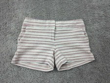 Loft Shorts Womens 0 Striped Inseam: 3.5" Low Rise The Riviera Casual Summer