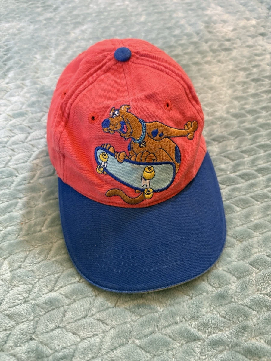 Vintage 90s Scooby Doo Red Embroidered SnapBack adjustable baseball hat one size Scooby-Doo Tie Dye Hat Snapback Embroidered Cap Adjustable  main image 4