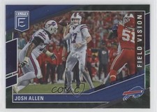 2022 Panini Donruss Elite Field Vision Green Josh Allen #FV5 0v39