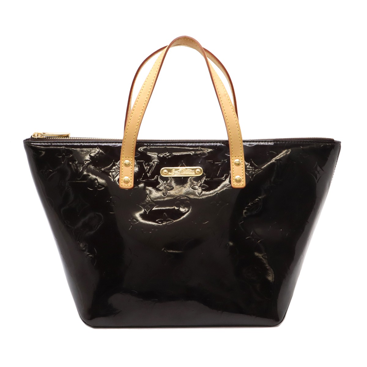 Louis Vuitton Monogram Vernis Pervue PM Mini Tote in Amarante M93585-image