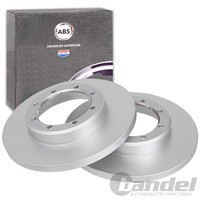 2X ABS Bremsscheiben 302Mm Voll Hinten Passend FüR Nissan Interstar NV400 Opel M
