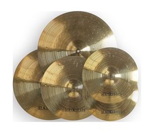 HAIRIESIS Exquisite Alloy Cymbal Set - 14"/16"/18"/20" 5 Pieces Drum Fast Ship