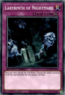 Labyrinth of Nightmare SGX2-END20 Common Speed Duel GX: Midterm Paradox
