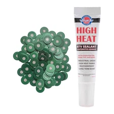 Brock Diesel Engine Heat Tabs with High Heat Adhesive - Guaranteed Accurate -