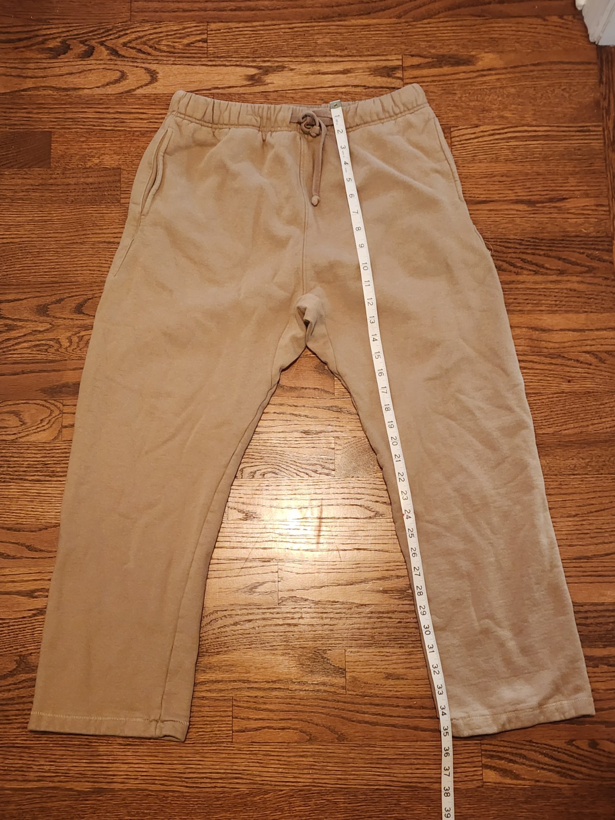 MNML Heavy Basic Relaxed Everyday Sweatpants Tan … - image 1