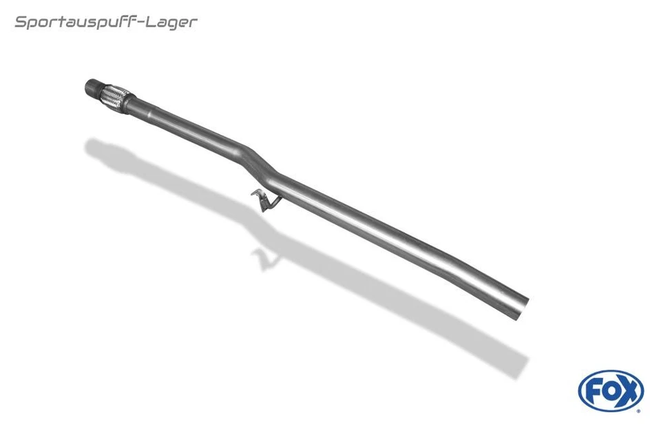 Fox Attrappe Vorschalldämpfer-Soundrohr VW Polo 86C - Bild 2 von 3