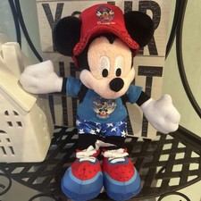 2003 Walt Disney World Mickey Mouse With Backpack 10  Plush