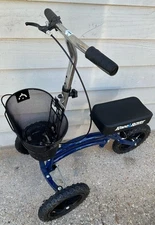 All Terrain KneeRover® Steerable Knee Scooter Blue - Preowned