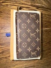 Louis Vuitton Zippy Monogram Women's Wallet - Red Authentic 2023